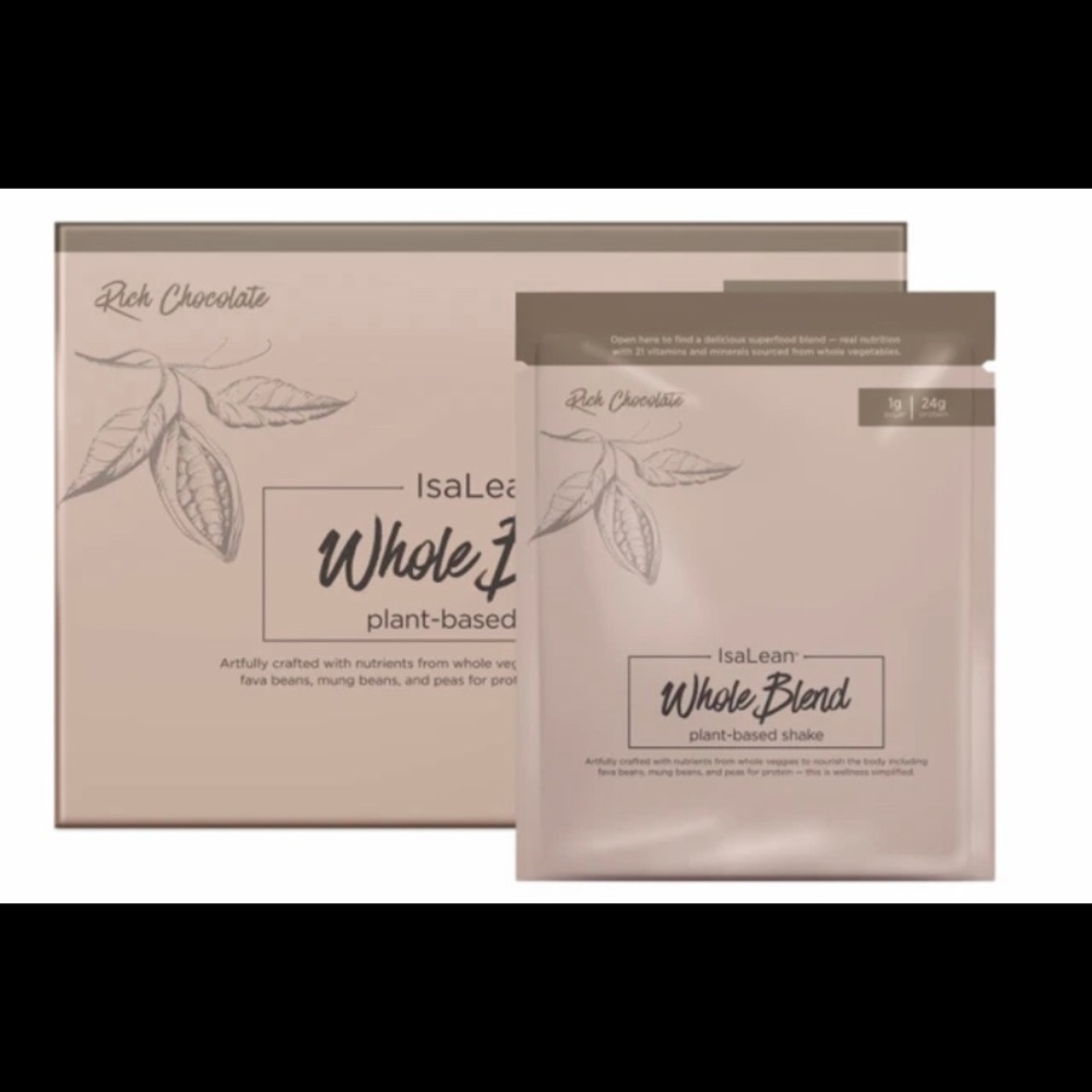 Isagenix IsaLean Plant-Based Whole Blend Shakes